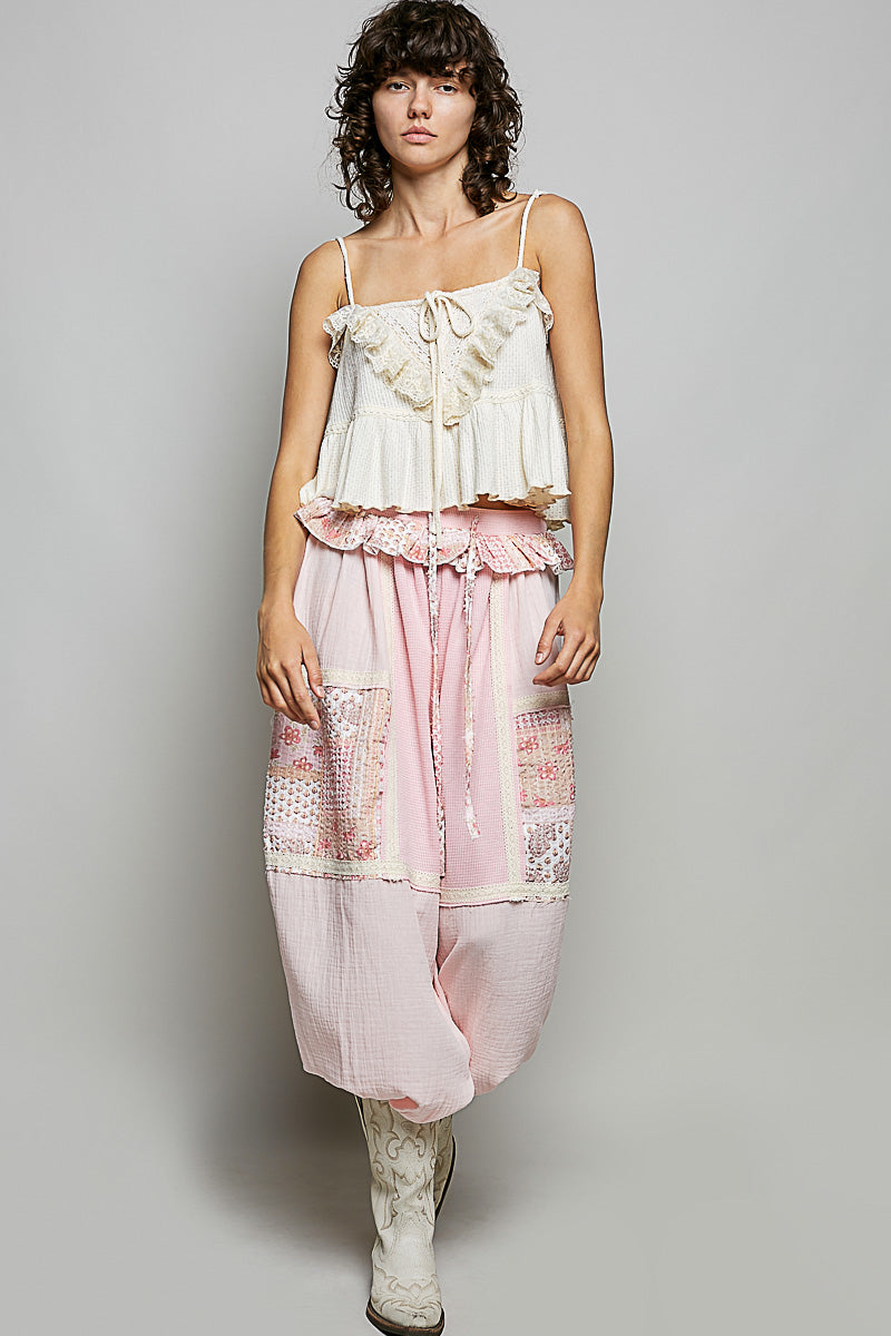 Maya Cream Romantic Lace Camisole