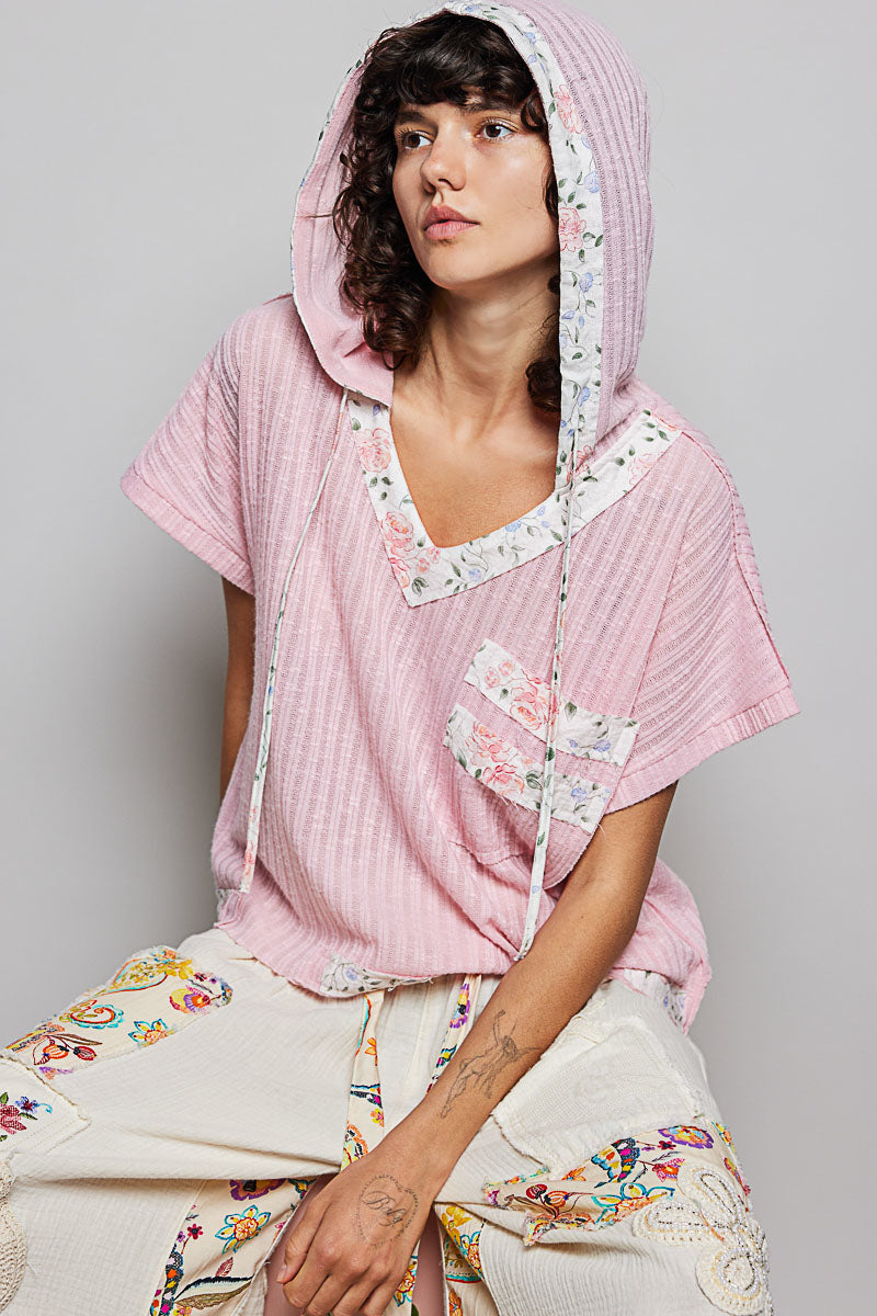 Julia Soft Pink cutout back top