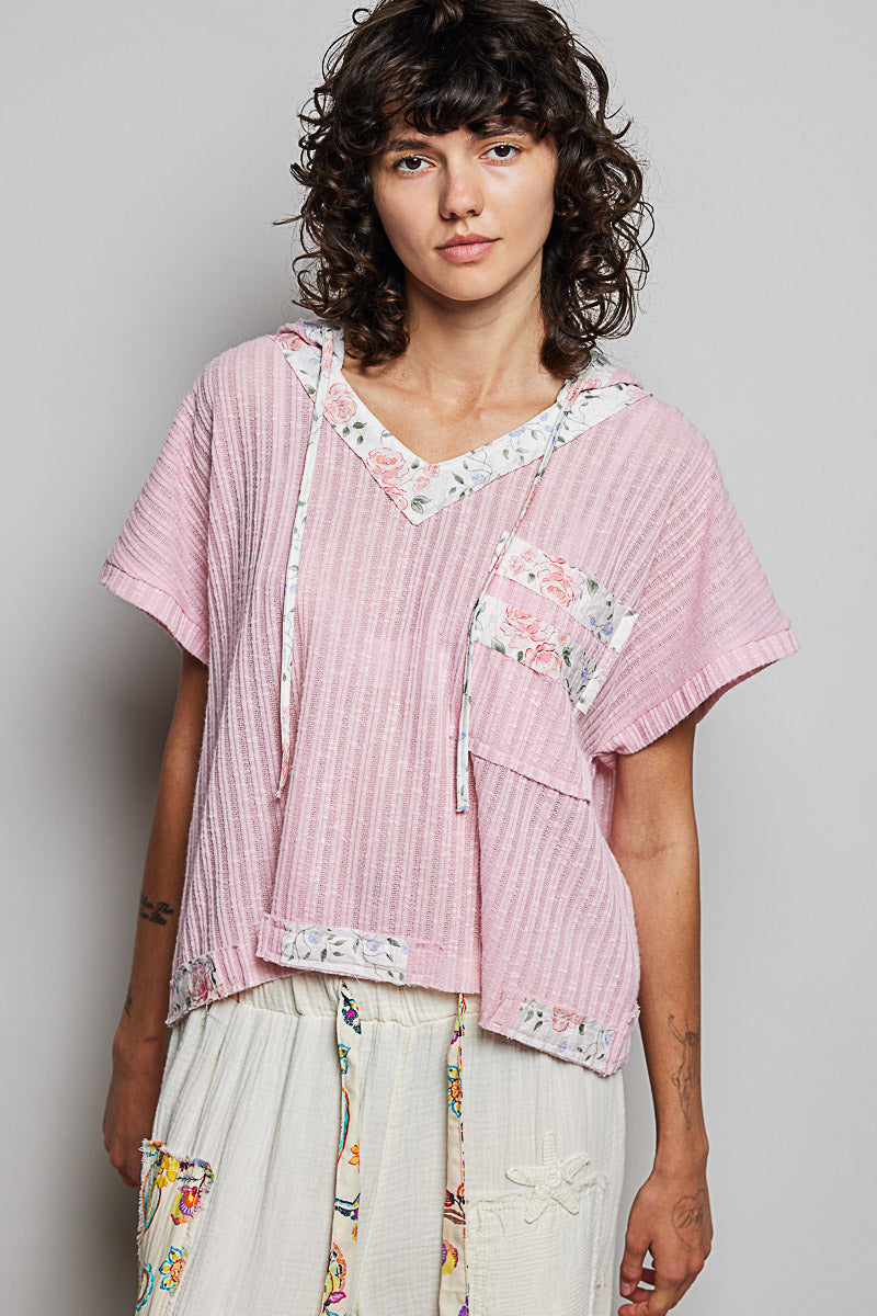 Julia Soft Pink cutout back top