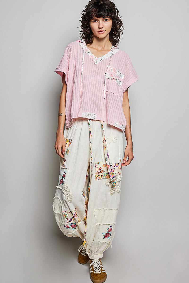 Julia Soft Pink cutout back top
