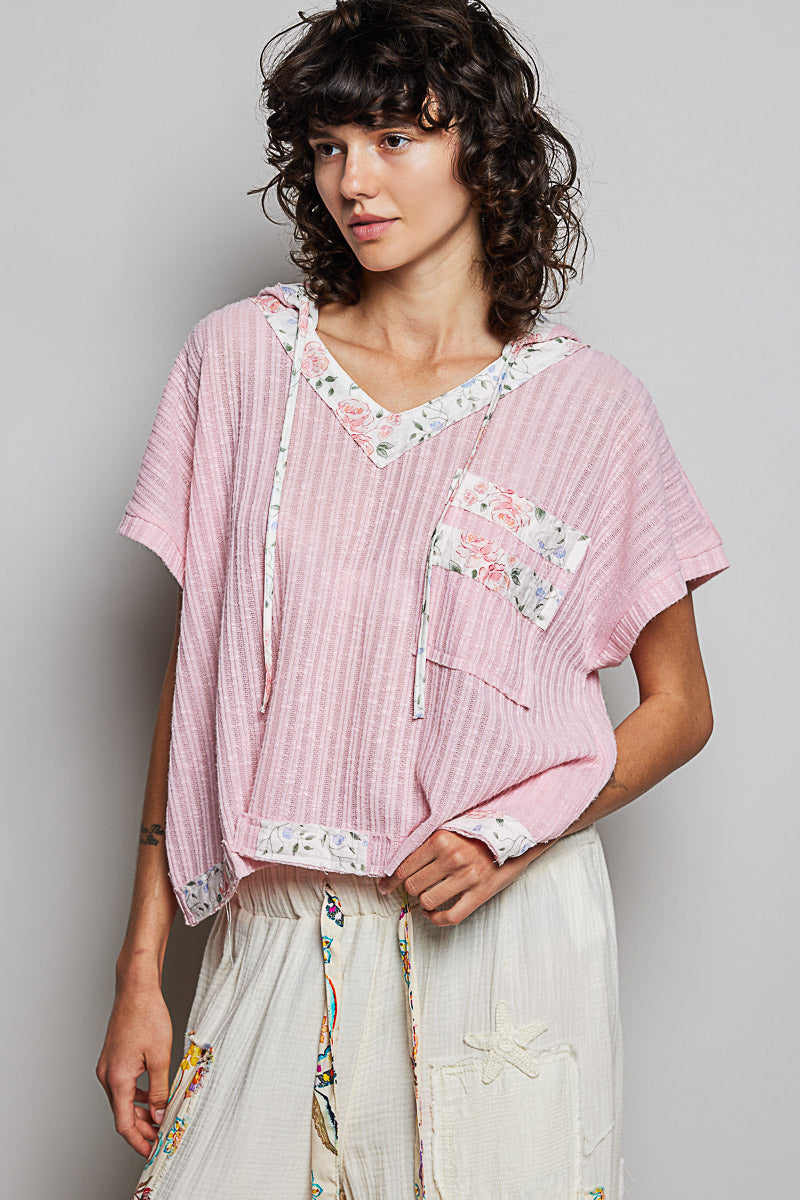 Julia Soft Pink cutout back top
