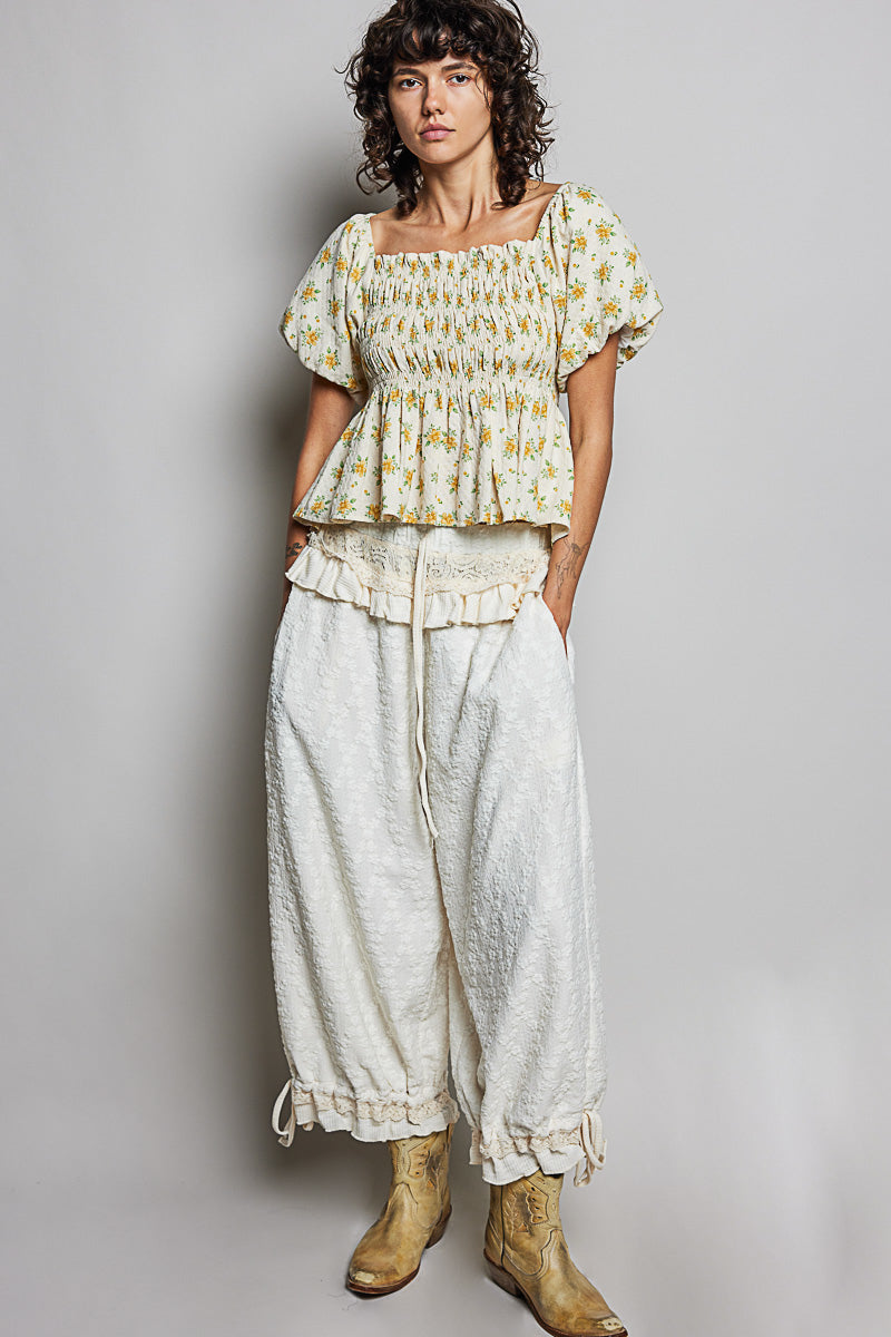 Ariana Lace Bloomer Joggers