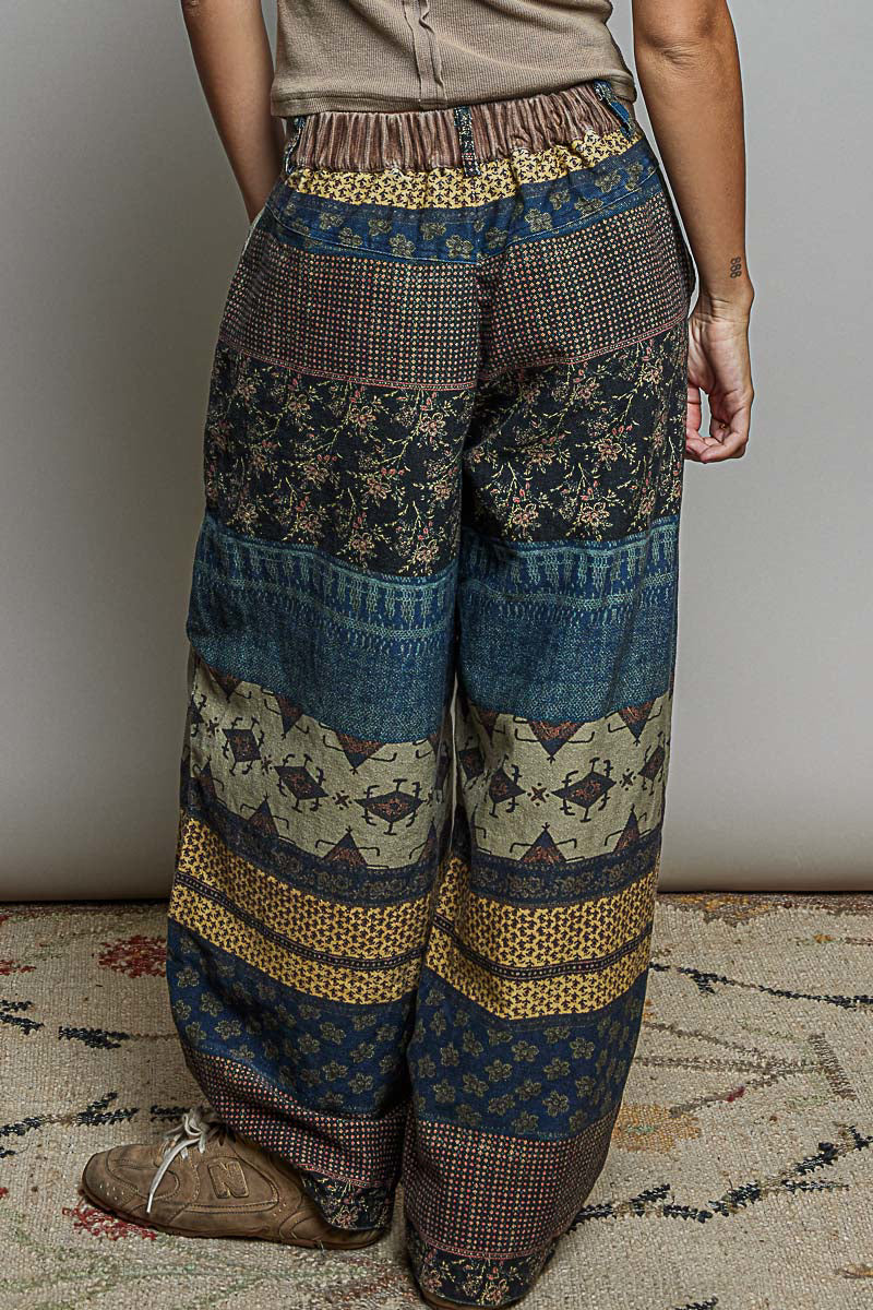 Camila Patterned Print Pants