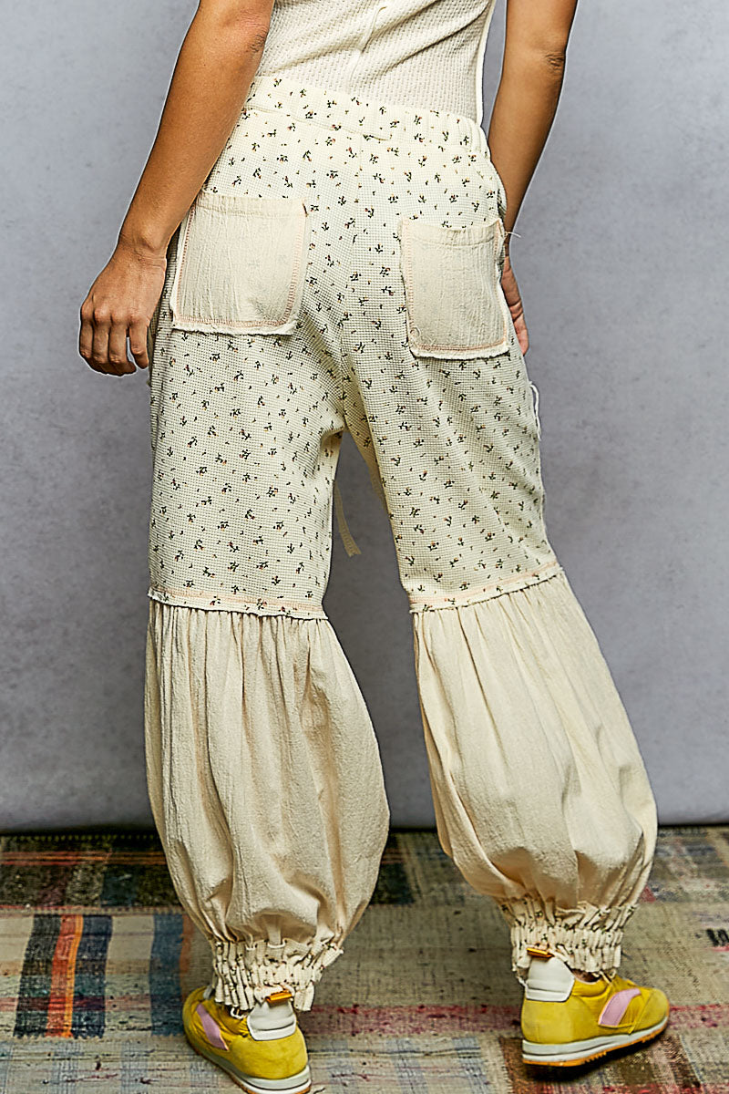 Corey Printed Floral Knit Joggers