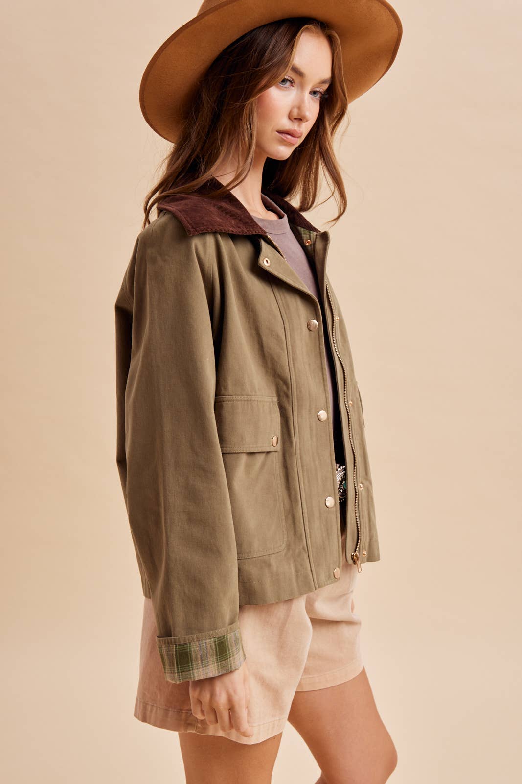 LINA COTTON BARN JACKET