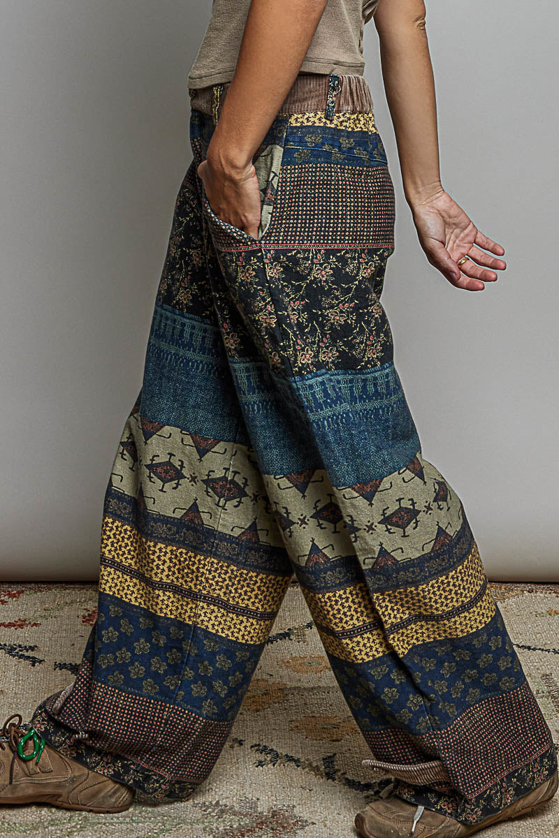 Camila Patterned Print Pants