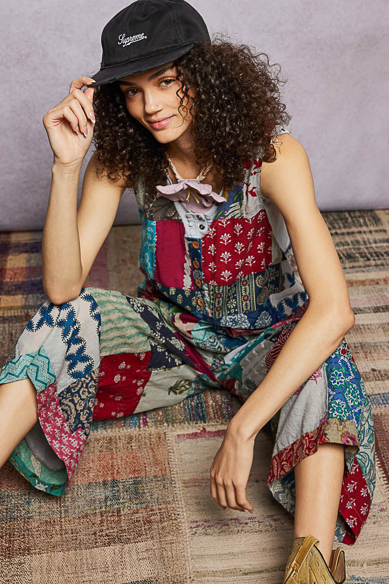 Yuri Patchwork Jumpsuit