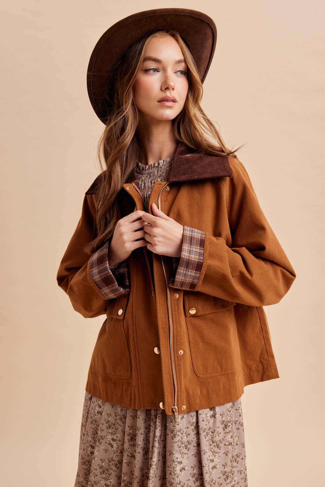 LINA COTTON BARN JACKET