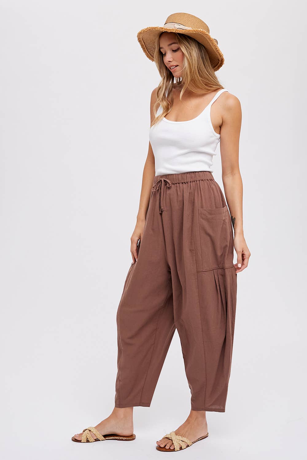 JAMIE EFFORTLESS HAREM PANTS