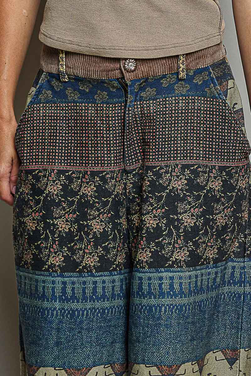 Camila Patterned Print Pants