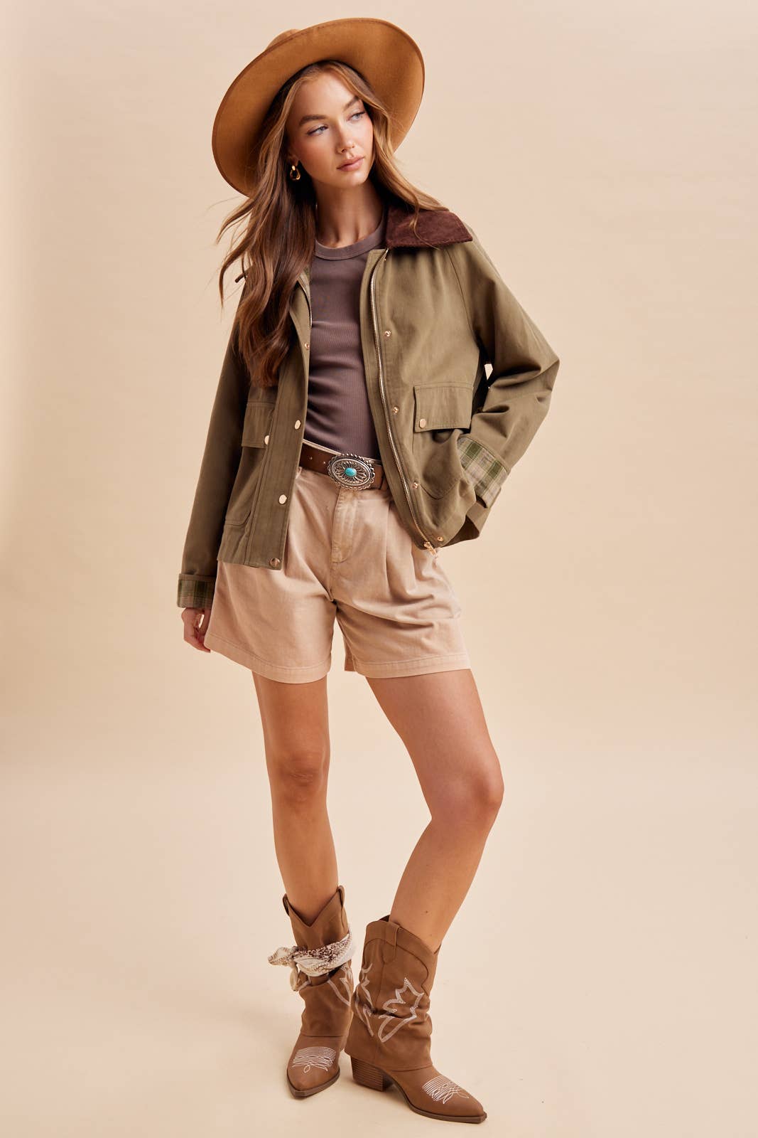 LINA COTTON BARN JACKET