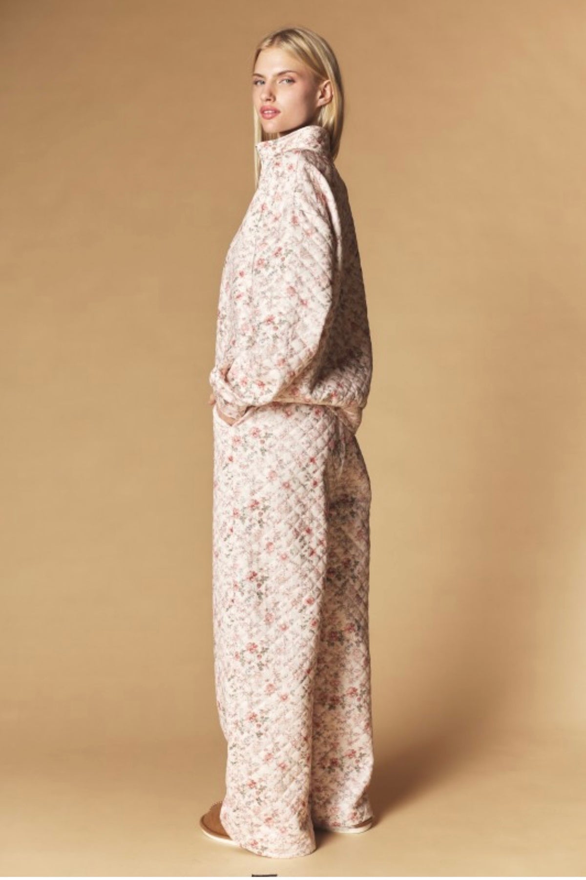 Kendra Quilted Vintage Floral Set