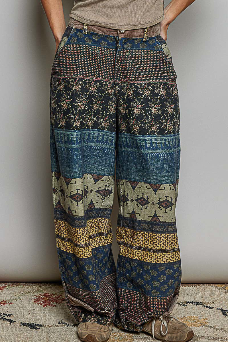 Camila Patterned Print Pants