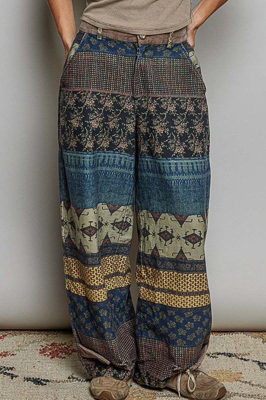 Camila Patterned Print Pants