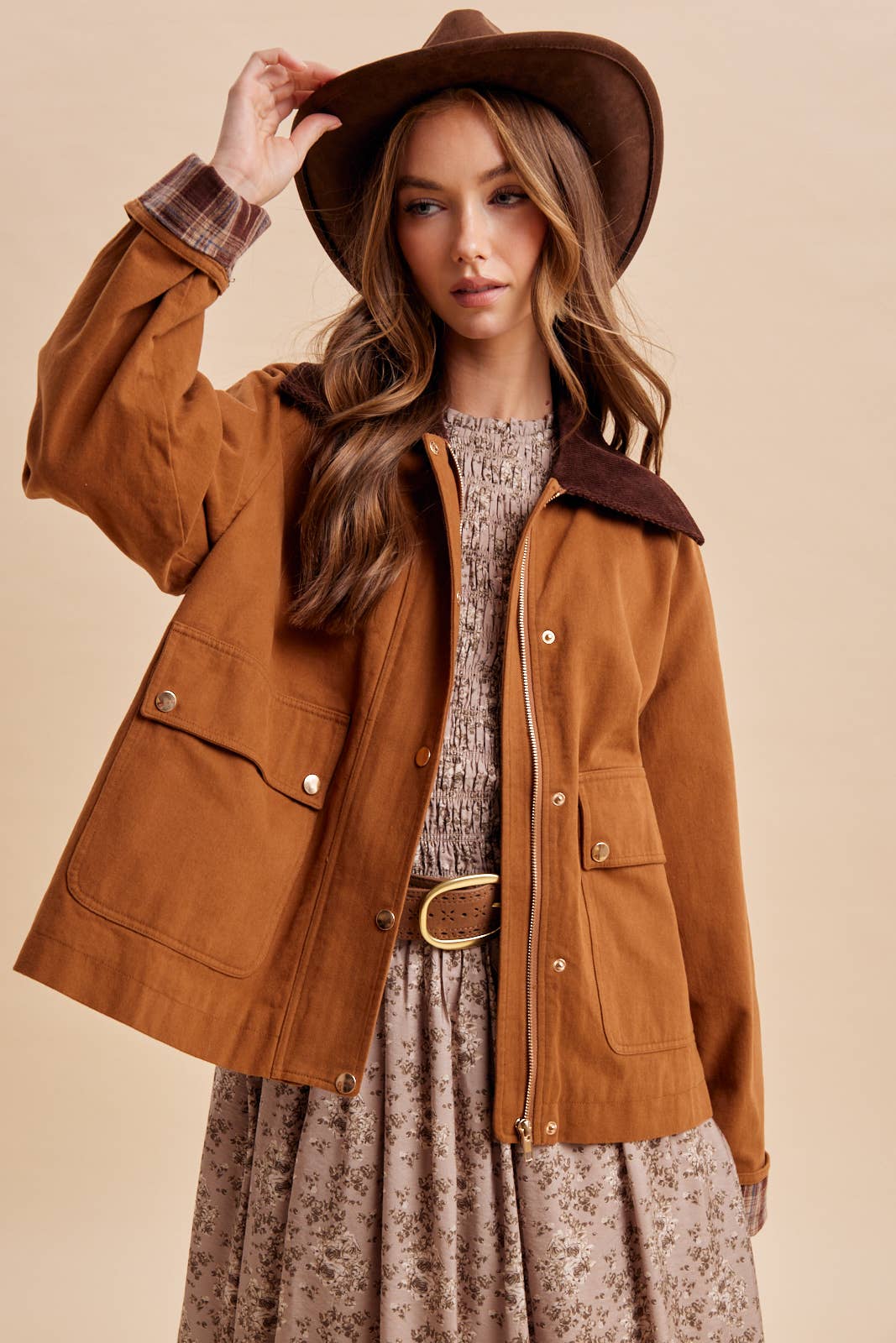 LINA COTTON BARN JACKET