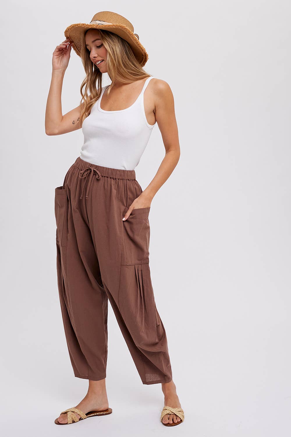 JAMIE EFFORTLESS HAREM PANTS