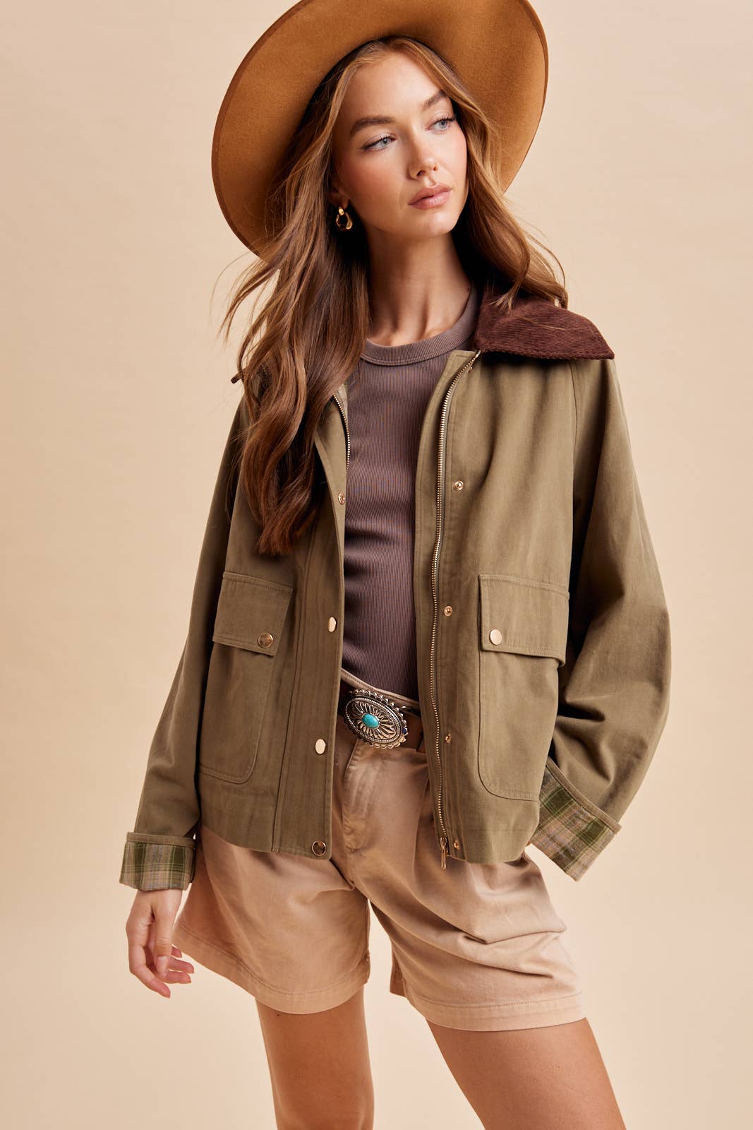 LINA COTTON BARN JACKET