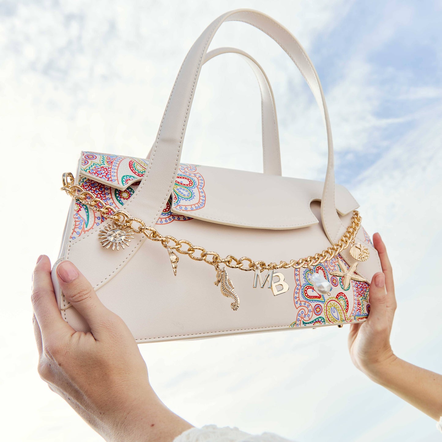 Seaside Chain Bag Charm