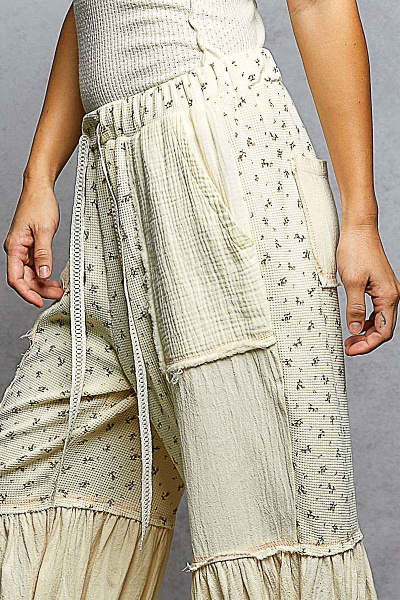 Corey Printed Floral Knit Joggers