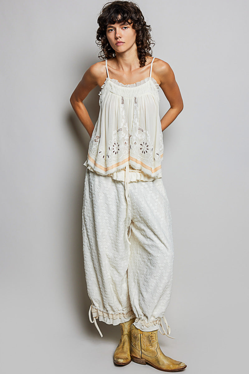 Ariana Lace Bloomer Joggers
