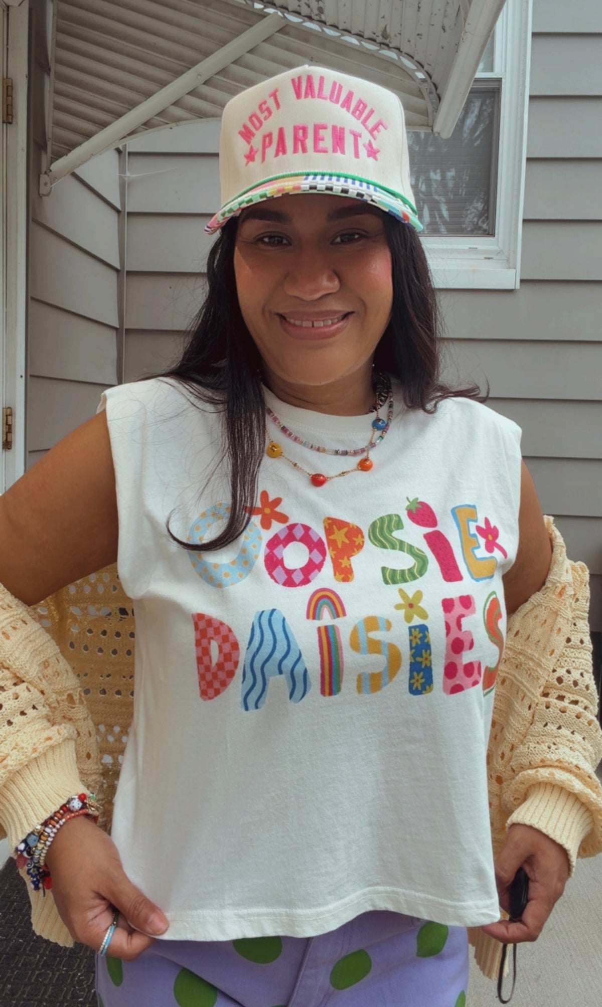 Oopsie Daisies Tank