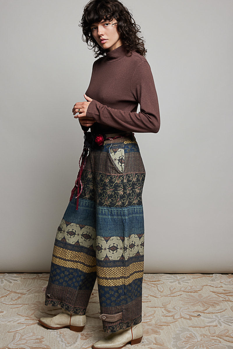 Camila Patterned Print Pants