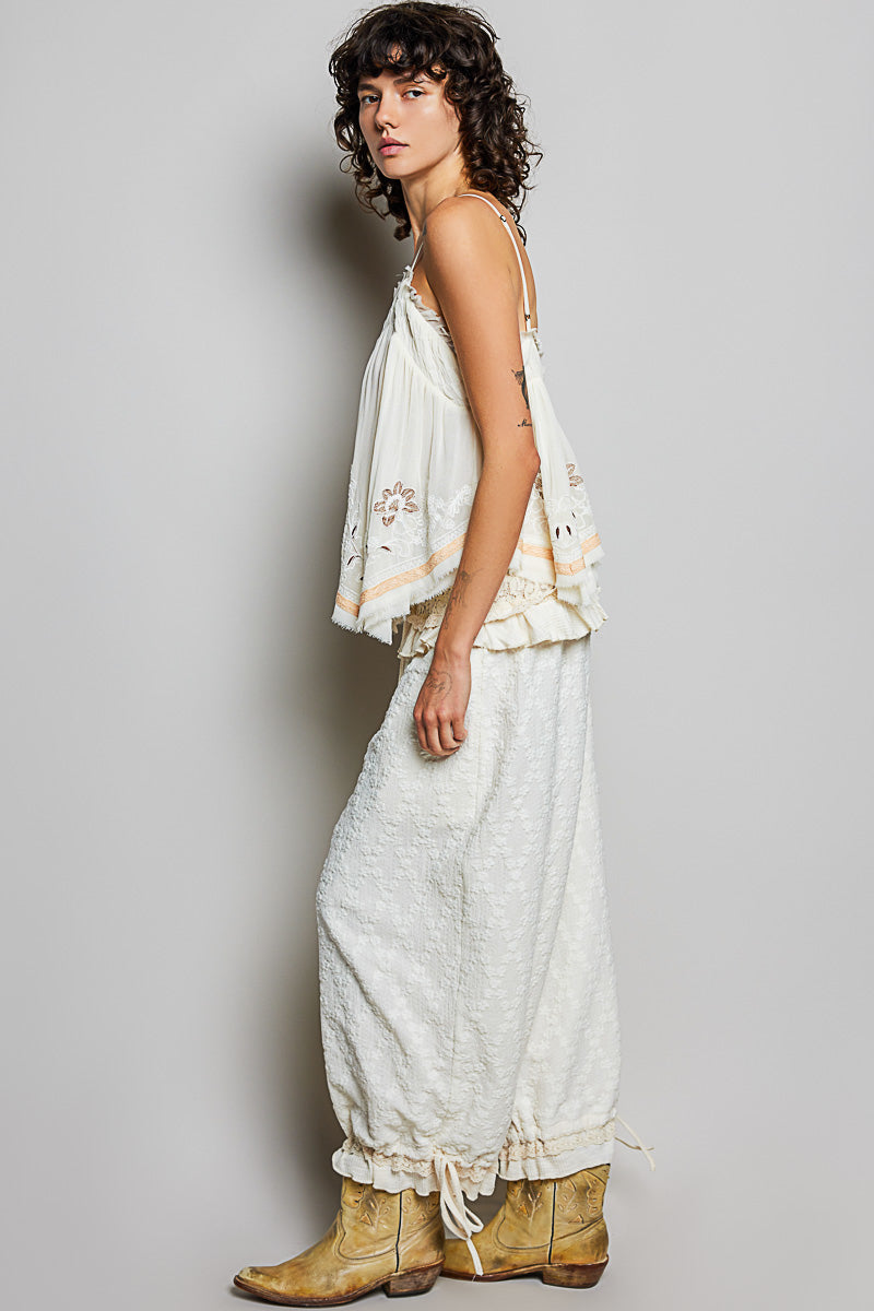 Ariana Lace Bloomer Joggers