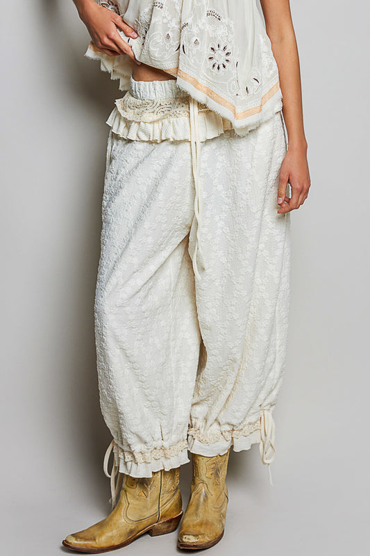 Ariana Lace Bloomer Joggers