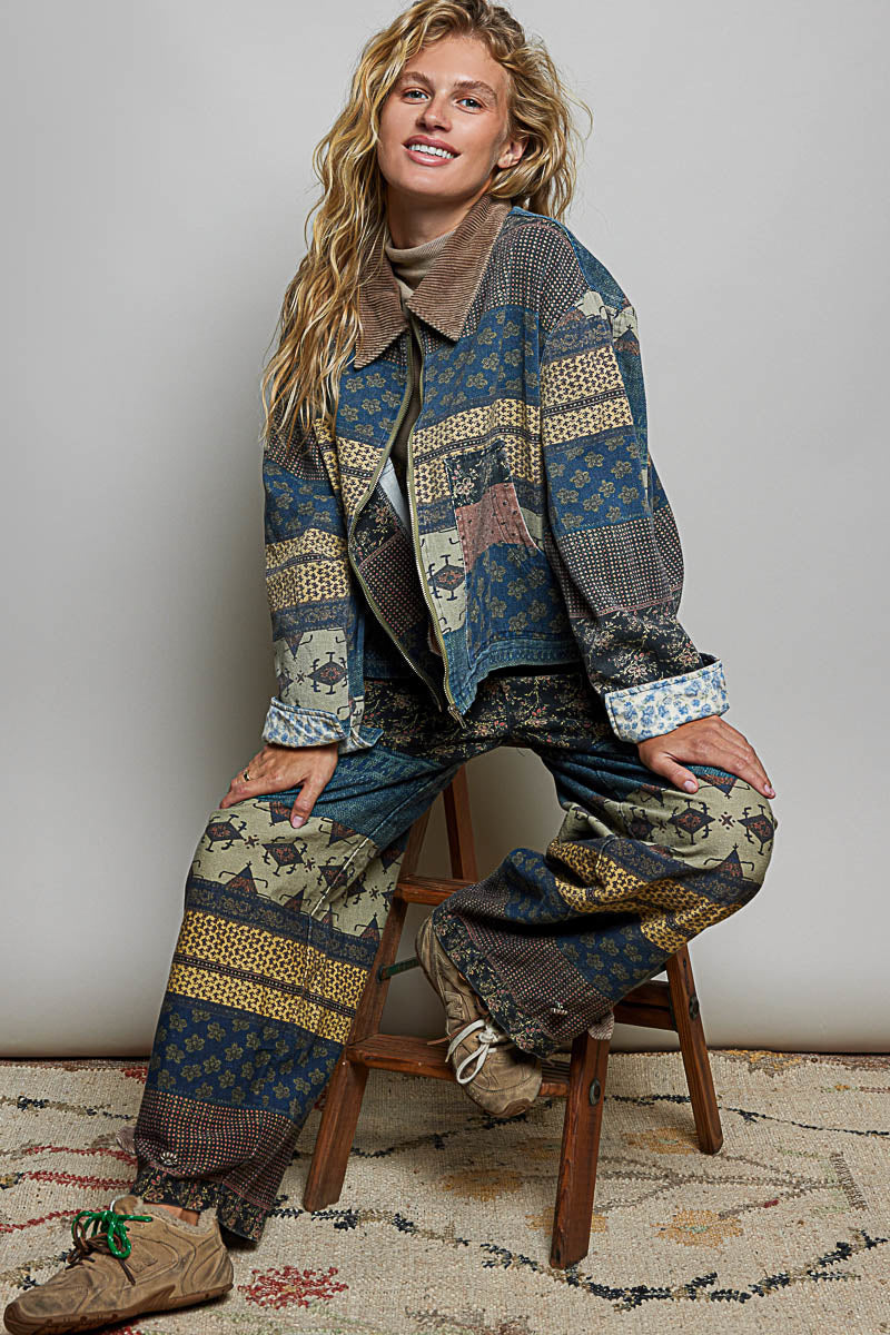 Camila Patterned Print Pants