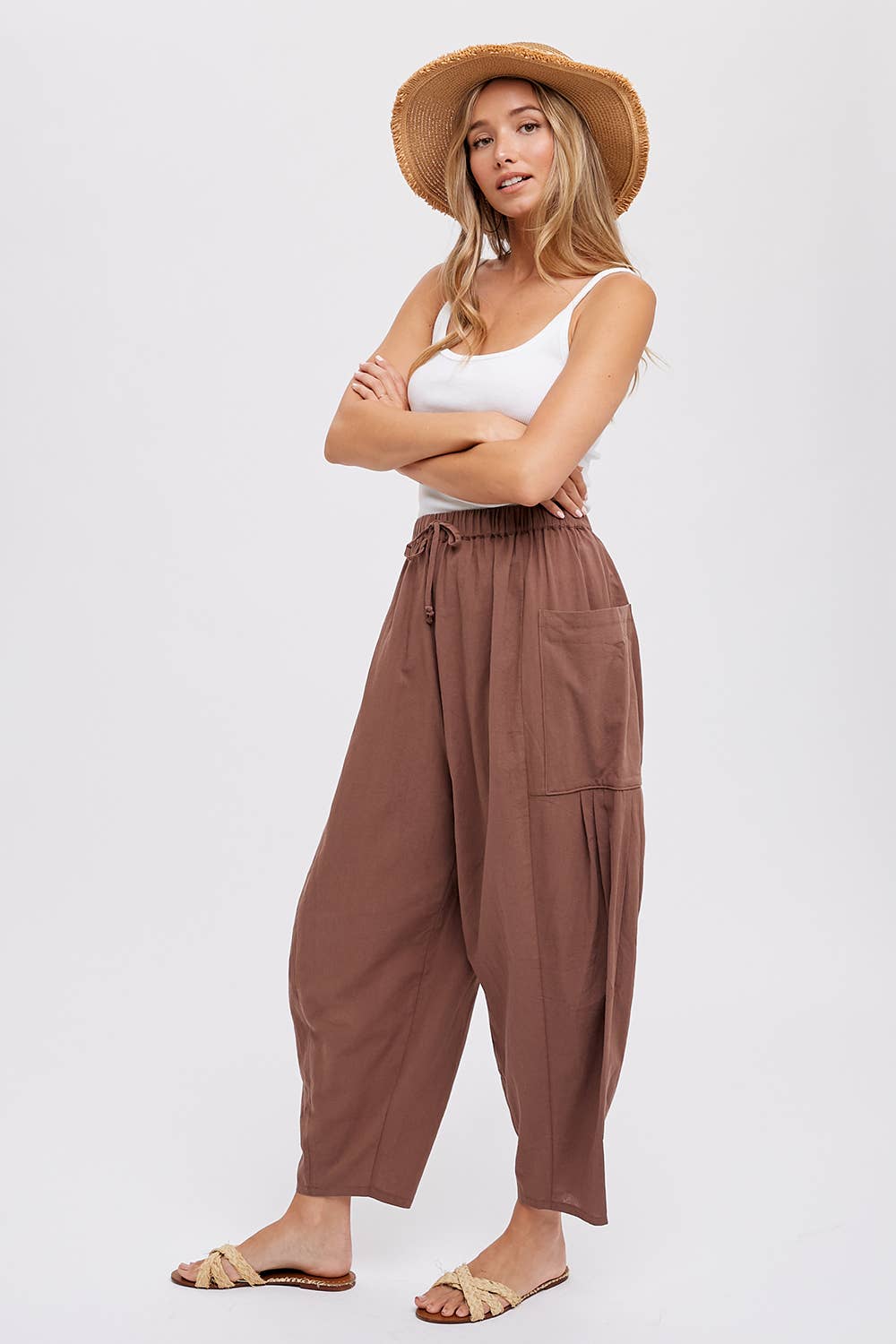 JAMIE EFFORTLESS HAREM PANTS
