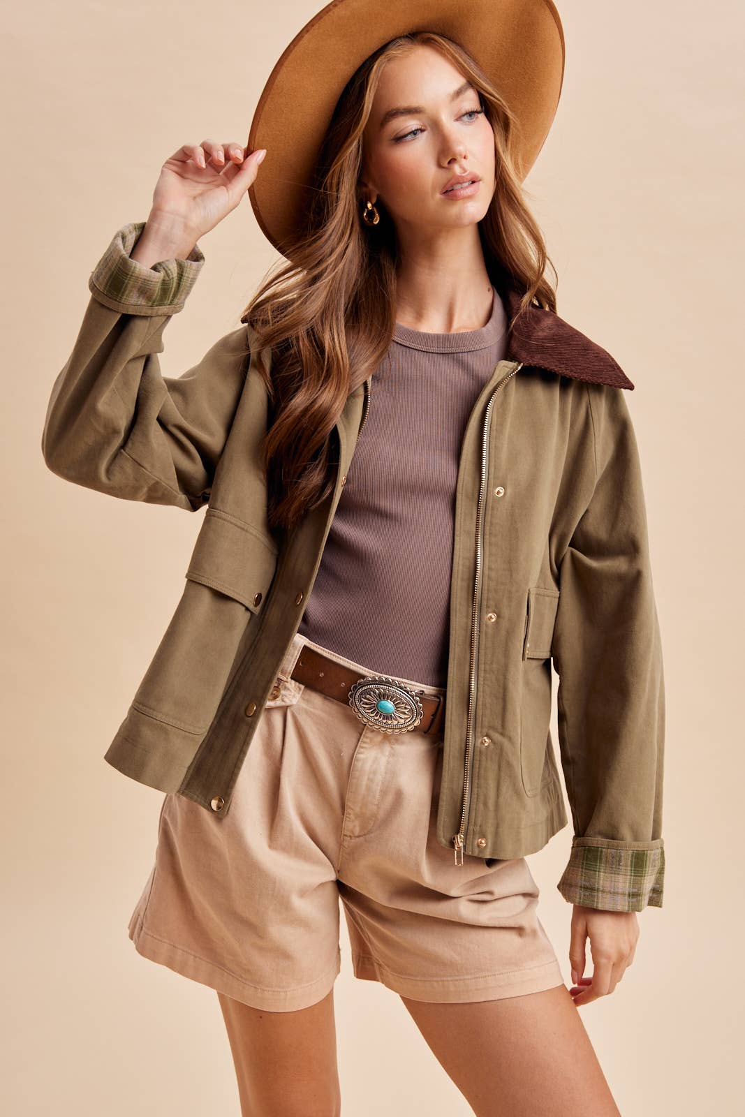 LINA COTTON BARN JACKET