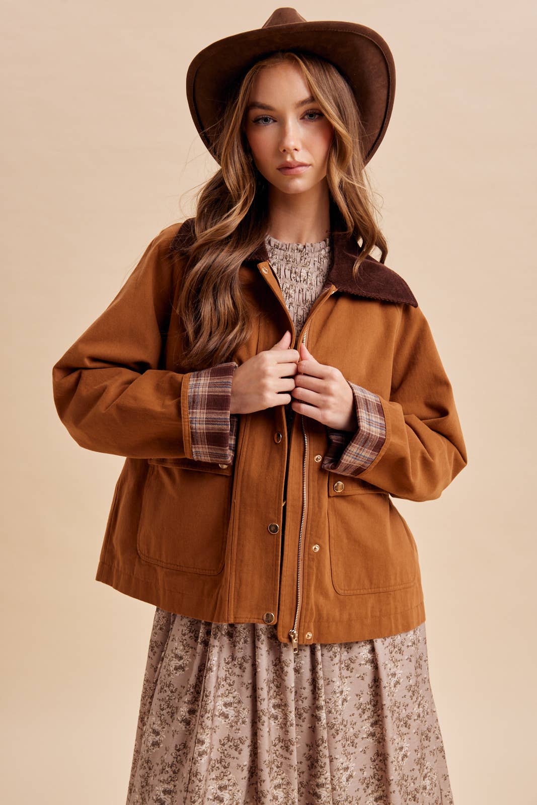 LINA COTTON BARN JACKET