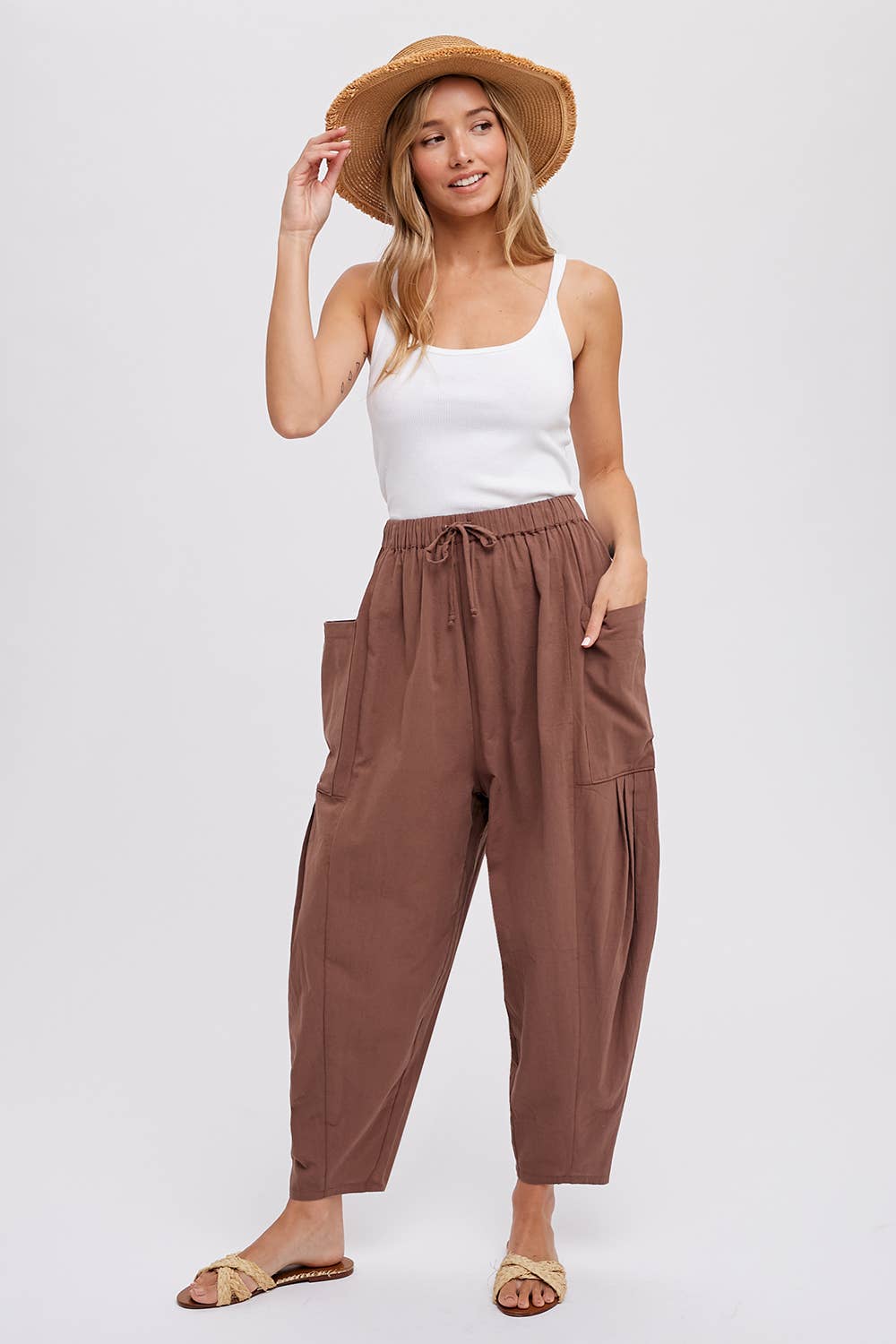 JAMIE EFFORTLESS HAREM PANTS